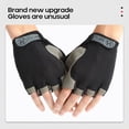 thumbnail image 4 of LongDay Cycling Gloves for Men/Women Anti Slip Shock Absorbing Biking Gloves Half Finger Gel Pad Bicycle Gloves Breathable Bike Gloves, 4 of 7