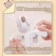 thumbnail image 4 of Mini Desk Fan for Kids,Rechargeable White Puppy Table Fan, 3 Speeds Children students handheld folding Small fan for, 4 of 4