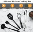 thumbnail image 3 of Camping Cooking Cookware Kitchen Set Camp Accessories Cook Utensils Kit Camping Essentials BBQ Silicone Mess Kit for Backing Gear Camping Must Haves Equipment, 3 of 7