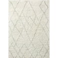 thumbnail image 1 of Ahgly Company Indoor Rectangle Mid-Century Modern Antique White Beige Oriental Area Rugs, 2' x 3', 1 of 6