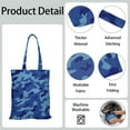 thumbnail image 5 of Woodland Camouflage Reusable Fabric Tote - Compact Folding Design, Machine Washable & Eco-Friendly Large Capacity Shopping Bag for Hunting and Daily Use, 5 of 6