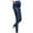 Blue, variant on Celivon Womens Maternity Jeans Pregnancy Over Bump Elastic Trousers