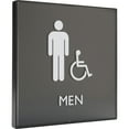 thumbnail image 4 of Lorell, LLR02659, Restroom Sign, 1 Each, Black, 4 of 12