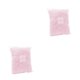 thumbnail image 2 of Caja de regalo de relleno de rafia de papel Wosthever Navidad Rosa claro 2piezas, 2 of 6