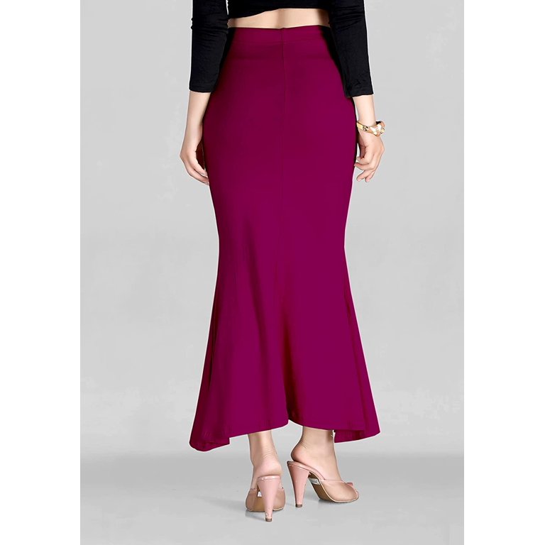 eloria Rama Cotton Blended Shape Wear for Saree Petticoat Skirts for Women  Flare Saree Shapewear 
