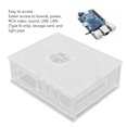 thumbnail image 3 of Acrylic Protective Case Kit For Orange Pi 5 Plus Development Board Acrylic Case Kit Professional Easy Assembly Transparent Protective Shell For Orange Pi 5 PLUS, 3 of 8