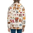 thumbnail image 4 of Kll Unisex Kids Boys Girls Hooded Pocket Pullover Hoodies-Hello Autumn, 4 of 9