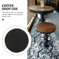 thumbnail image 3 of HOOWIFFY Black Stretchy Round Stool Cover with Padded Cushion, Easy to Clean, Slipcover for Home and Office, 3 of 5