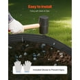 thumbnail image 4 of VEVOR Metal Landscape Edging 8Packs 72in Rust-Resistant Bendable for Yard Garden, 4 of 9