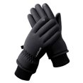 thumbnail image 1 of Guantes de esquí de invierno para hombres y mujeres, para exteriores, con pantalla táctil, cálidos, forrados de vellón, gruesos, impermeables y antideslizantes, 1 of 6