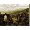 thumbnail image 1 of Ceramic Tile Mural-Thomas Cole Landscapes Painting 485. 48" w x 36" h using (12) 12 x 12 ceramic tiles, 1 of 3