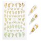 thumbnail image 3 of 12 Uds. De pegatinas para decoración de uñas con patrón de mariposas, calcomanías DIY para uñas a la moda, herramienta de manicura, 3 of 8