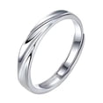 thumbnail image 4 of 2 Anillos Duo Promesa Plata Fina 925 Amor Parejas 14 Febrero, 4 of 5