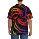 thumbnail image 3 of Fotbe A Bright Abstract Camisa Estampada de Manga Corta para Hombre, Casual de Verano, Estilo Playero, Sin Arrugas-Medium, 3 of 5