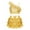 Gold, variant on TiaoBug Girls Sequins Ruffle Crop Top with Skirted Shorts Dance Performance Costume Gold 14