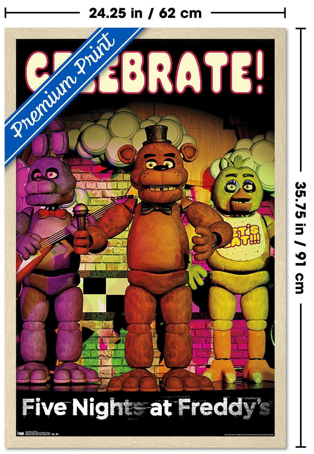 One Piece - Roronoa Zoro Wanted Poster Wall Poster, 22.375" x 34"