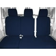 thumbnail image 2 of CalTrend Rear 60/40 Split Back & Solid Cushion Cordura Seat Covers for 2011-2012 Ford Fusion - FD395-04CA Blue Insert and Trim, 2 of 3
