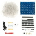 thumbnail image 4 of DIY 3D LED Light Squared Red 3D LED Light Squared Kit, LED Light Squared Kit, CB Board Office Party For Home Decoration Festival Blue, 4 of 8