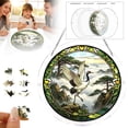 thumbnail image 2 of 7.4in Acrylic Jigsaw Puzzle Suncatcher – Brain Teaser Game for All Ages, Sun Catcher Puzzle for Window Hanging Gift #012, 2 of 7