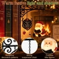 thumbnail image 3 of ZENVIVE Santa Claus Bookshelf Lantern, LED Christmas Hanging Reading Figurine Light with Metal Bracket, Battery Operated, Warm Eye Caring Glow, Christmas & Book Nook Decor, 3 of 6