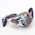thumbnail image 4 of GlassOfVenice Murano Glass Millefiori Swan Sculpture, 4 of 6