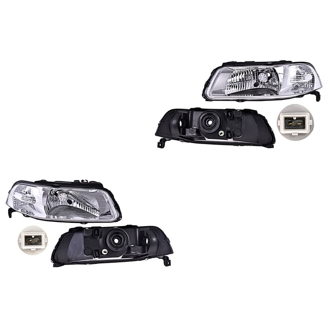 Par de Faros Pointer 2000 A 2005 Volkswagen DEPO .