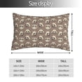 thumbnail image 2 of KLL Raccoon Pillow Covers Envelope Closure,Super Soft and Cozy Fuzzy Fleece Pillow Case Cover (No pillow core）, 2 of 5
