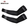 thumbnail image 2 of Manchons de Sport pour Hommes, Cyclisme, Course, Vélo, Protection UV, Manchette de Protection, Chauffe-Bras de Vélo, Blanc G, 2 of 6