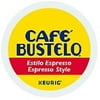 Cafe Bustelo Espresso Style, K-Cups For Keurig Brewers (192 Count)