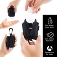 thumbnail image 3 of wwspp-Travel Hand Sanitizer Keychain \u2013 Small Refillable 2 oz Bottle with Clip-On Holder \u2013 Portable Sanitizer Case for Purse, Backpack, Gym Bag, 3 of 4