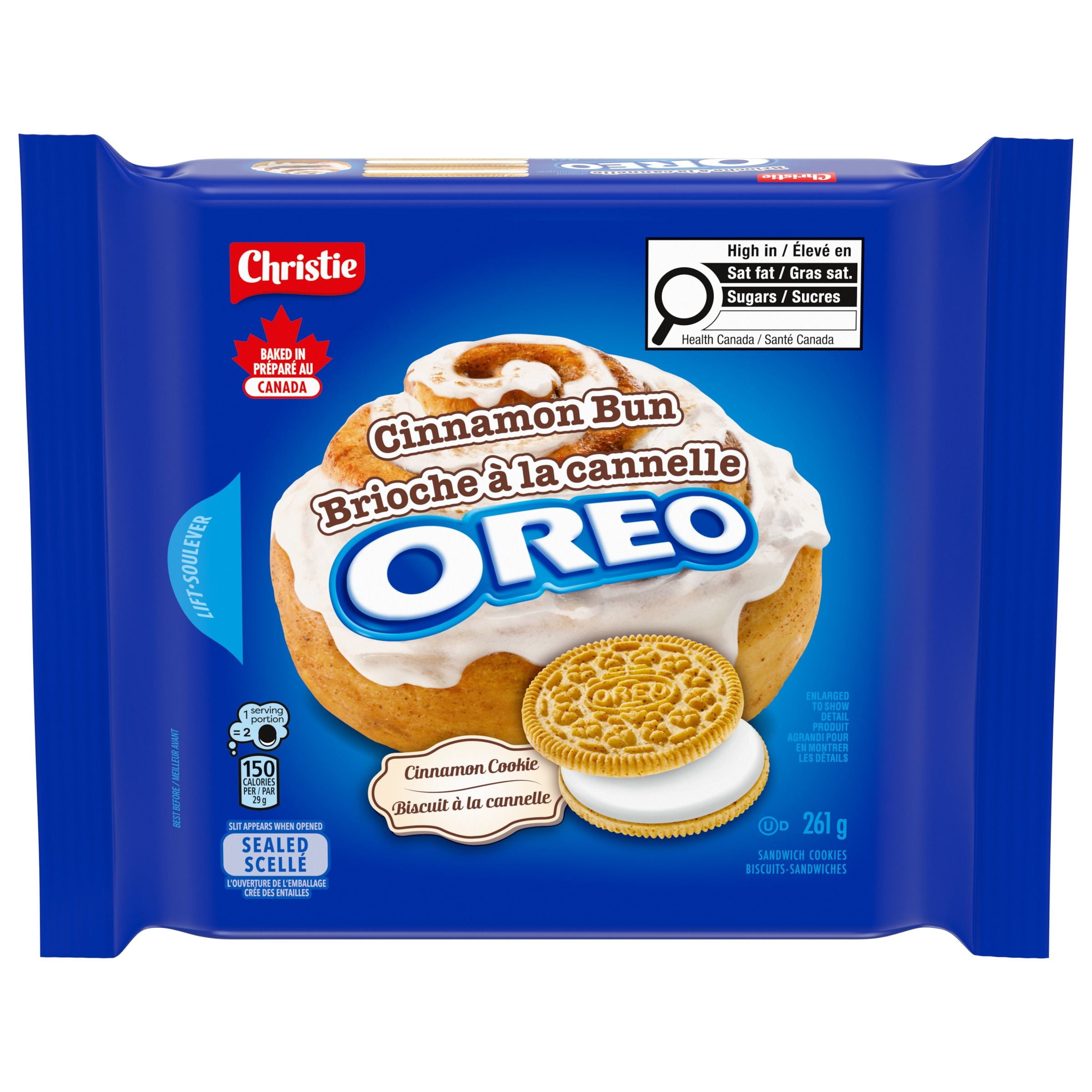 Christie OREO Cinnamon Bun Sandwich Cookies