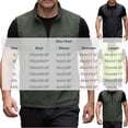 thumbnail image 2 of WRFWUL Mens Sleeveless Stand Collar Vest Lightweight Zip Up Outdoor Utility Gilet Casual Travel Workwear Jacket with Pockets, 2 of 7