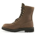 thumbnail image 4 of Guide Gear Men's Western Work 2.0 Lace-up Waterproof Work Boots Distressed Brown 10 2E   (Wide), 4 of 8