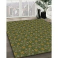 thumbnail image 3 of Ahgly Company Machine Washable Indoor Rectangle Transitional Army Green Area Rugs, 7' x 10', 3 of 7