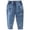 A, variant on Otqutp Children Lightweight Pants Toddler Girls Summer Strap Jeans Elastic High Waist Slim Flare Pants Fashion Trousers
