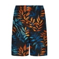 thumbnail image 4 of LIBRCLO Mens Swim Trunks with Liner 2 in 1 Thin Quick Dry Bathing Suits Hawaiian Swimsuits Swimwear Summer board Beach Shorts Black S, 4 of 6