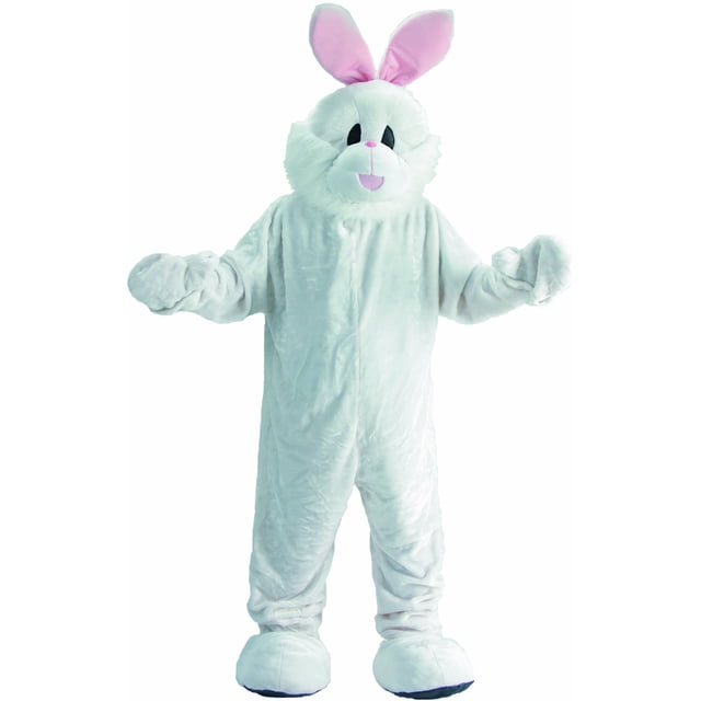 Disfraz de conejo de pascua para adultos de Dress Up America, color blanco