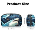 thumbnail image 5 of Shark Oxford Cloth Waterproof Charger Organizer for Electronic Devices - Cable Organizer, Hard Drive Bag, Cord Organizer Travel Small, Seat Gap Organizer with USB, 5 of 6