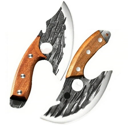 Mini Butcher Knife Handmade-Forged Meat Cleaver Knife Set Slaughter Professional Meat Slicing Knife