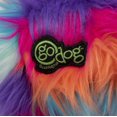 thumbnail image 3 of Juguete de Peluche goDog Furballz Arco Iris chirriante con tecnología de protección para Masticar pe, 3 of 8