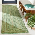 thumbnail image 2 of SAFAVIEH Cape Cod Miah Geometric Runner Rug, Green/Natural, 2'3" x 10', 2 of 11