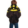 thumbnail image 3 of Batman Teen Boys Girls Hoodies 3D Printed Hooded Sweatshirts for Kids Long Sleeve Casual Unisex Pullovers with Pockets, 3 of 8