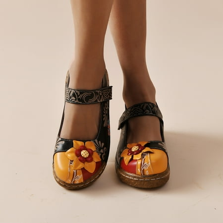 

Hueook Slippers For Women Nude Heels Women S Shoes Casual Breathable High Heels Outdoor Leisure Sandals Slippers Slippers For Women Indoor