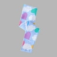 thumbnail image 3 of Eltusu Girls Cotton Leggings, Printed Elastic Waist Soft Stretch Tight Pants Light Blue Size 7 T, 3 of 3