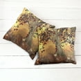 thumbnail image 2 of Ambesonne Tree Throw Pillow Cover 2 Pack, Earthy Color Tones Composition, 24", Amber Fawn Burgundy, 2 of 6