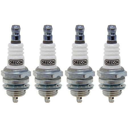 Oregon (4 Pack) 77-319-1-4PK Spark Plug Replaces Champion RCJ8Y NGK BPMR4A