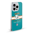 thumbnail image 2 of Head Case Designs NFL Miami Dolphins Graphics Helmet Typography Soft Gel Case for Apple iPhone 15 Pro Max, 2 of 7