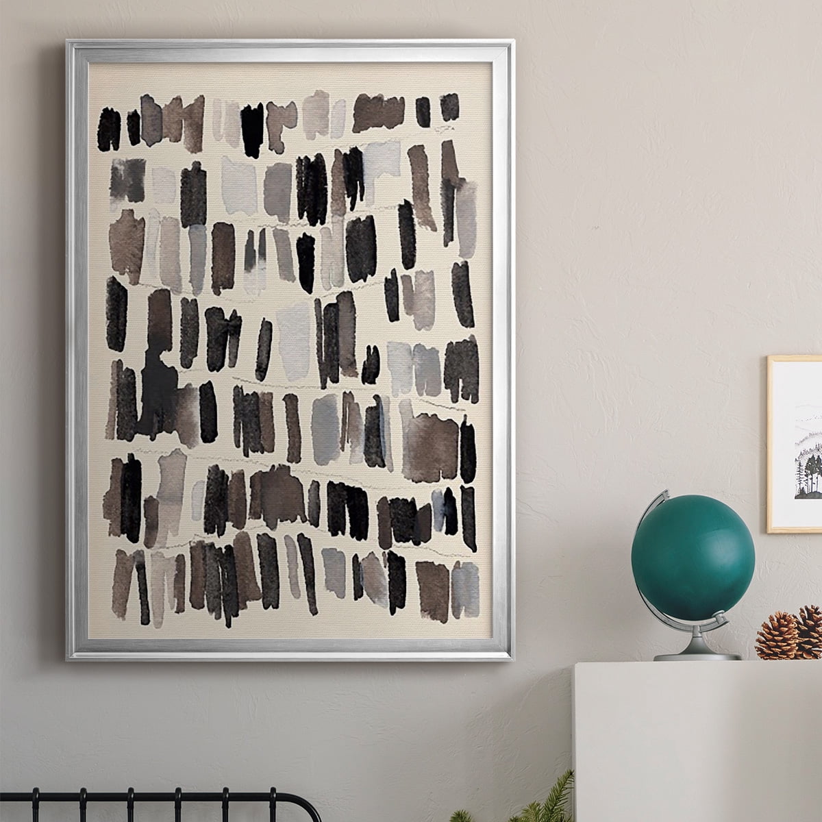Chalk and Flint IV Premium Framed Print, in Gold, Black, or Silver - Ready to Hang