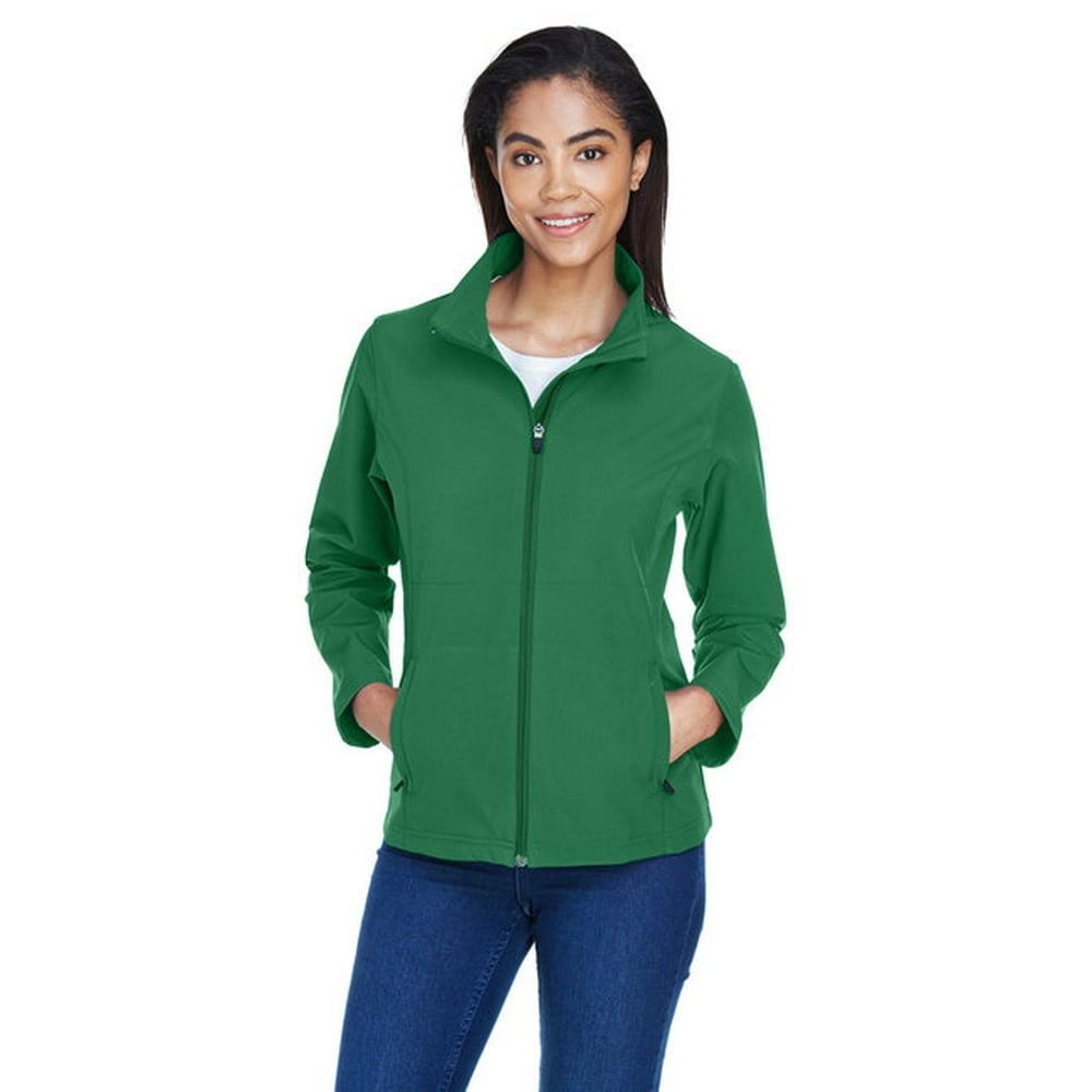 Team 365 Ladies' Leader Soft Shell Jacket SPORT DARK GREEN 3XL