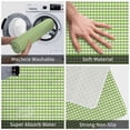 thumbnail image 4 of Daiia Green Gingham Front Door Mat, Heavy Duty Durable Welcome Mat for Outdoor Indoor, Dirt Trapper Waterproof Super Absorbent Door Mat, 16" x 24", 4 of 9